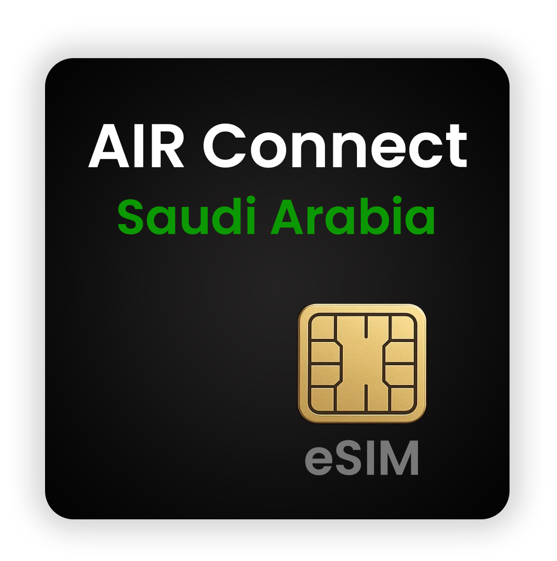 AIR Connect Saudi Arabia 50GB Data 30 Days