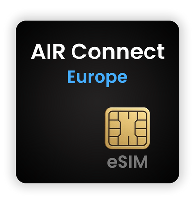 AIR Connect Europe 50GB Data 180 Days