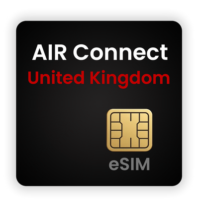 AIR Connect United Kingdom 1000GB Data 180 Days